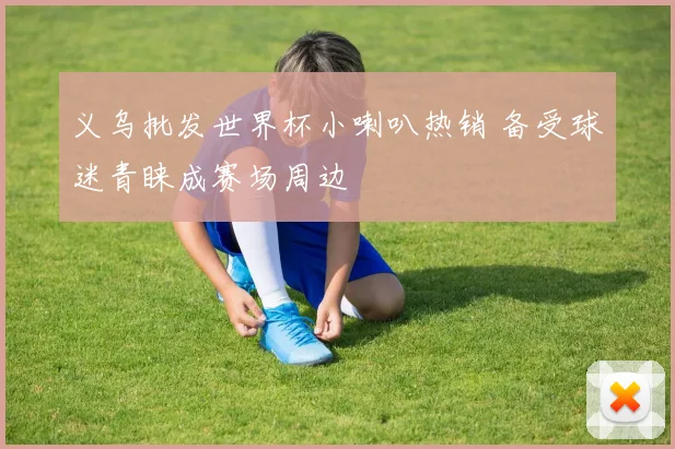 义乌批发世界杯小喇叭热销 备受球迷青睐成赛场周边